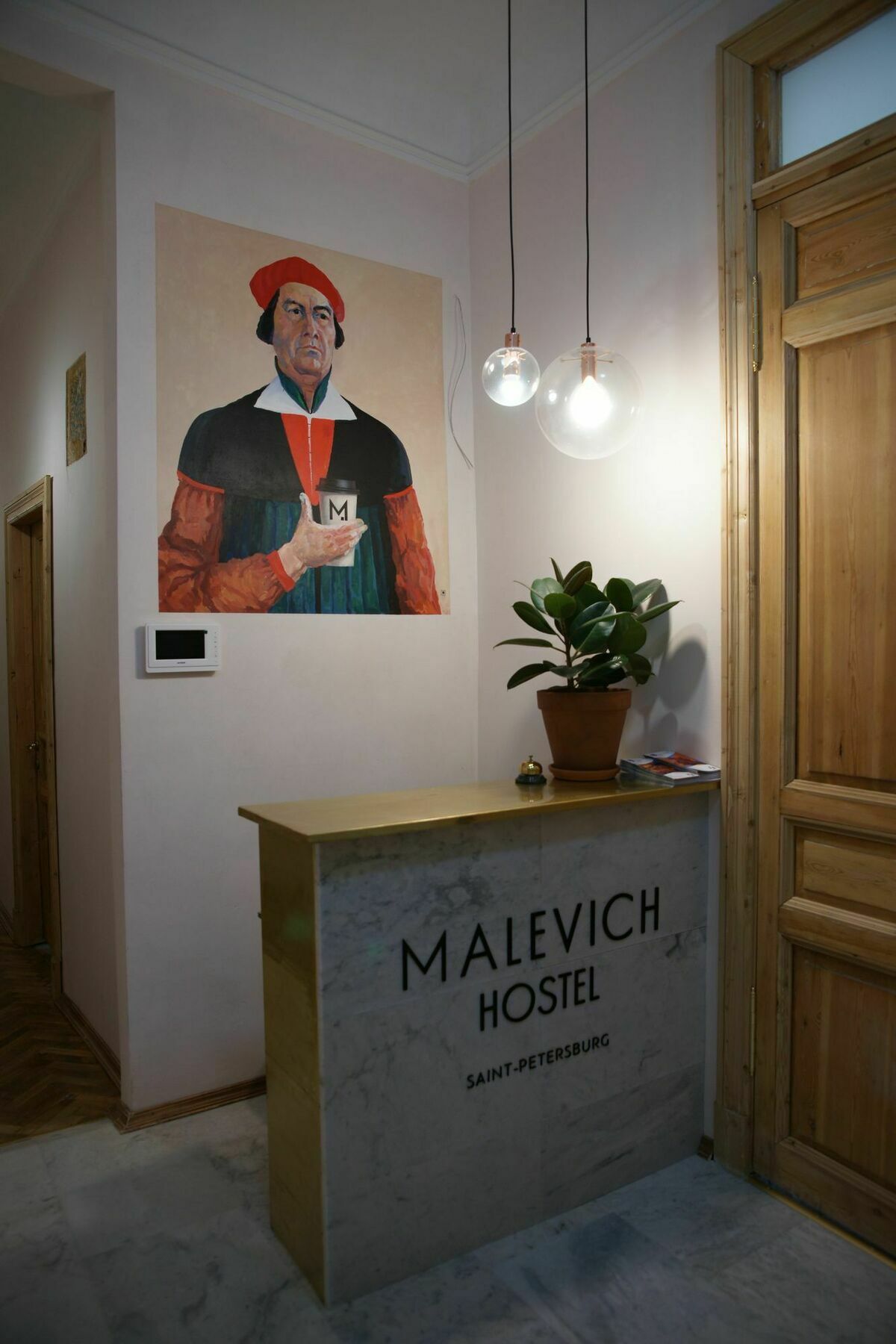 Malevich Hostel Sankt Petersburg Exteriör bild